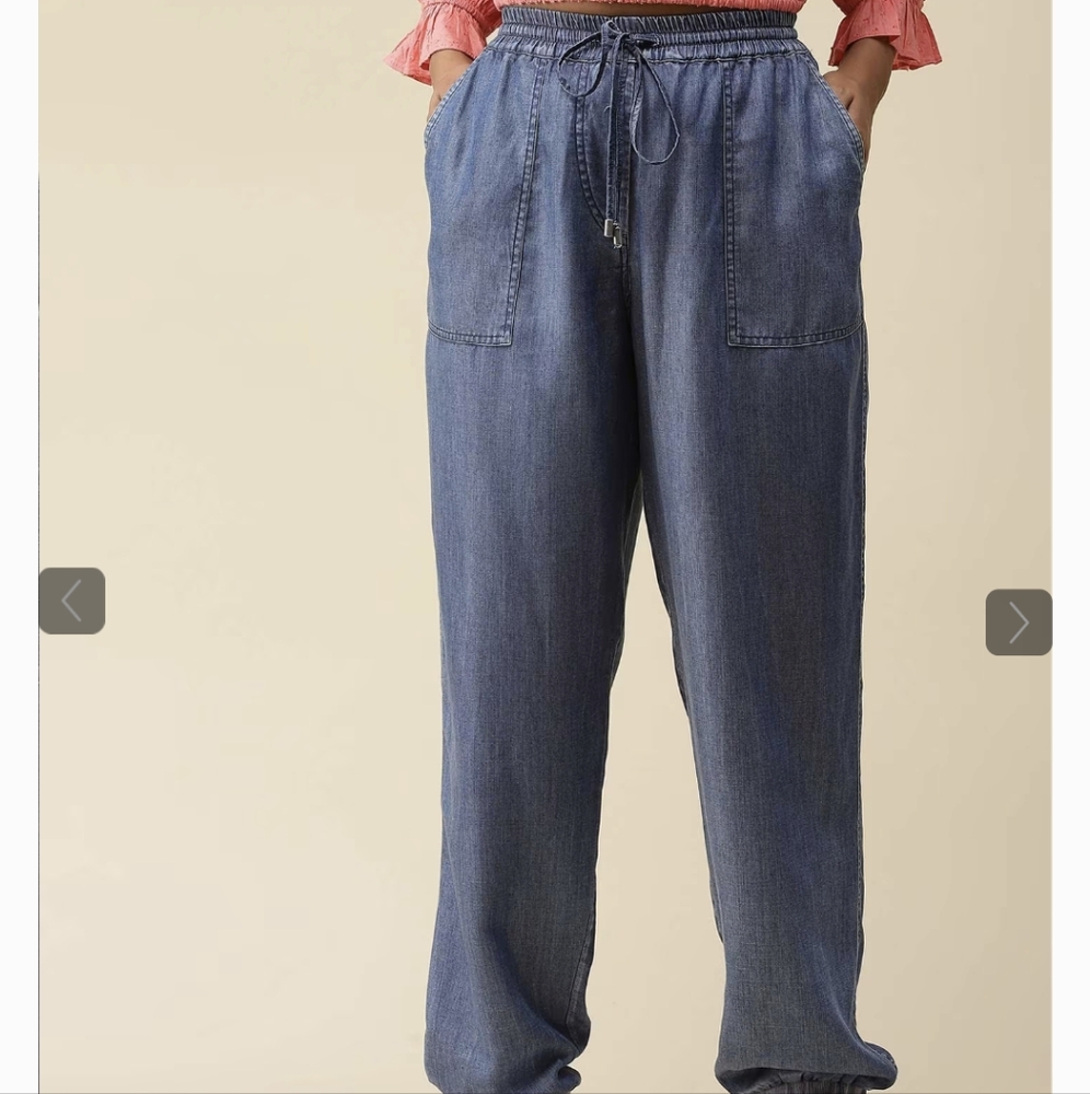 Women's Label Ritu Kumar Tencel Jogger Pants Small